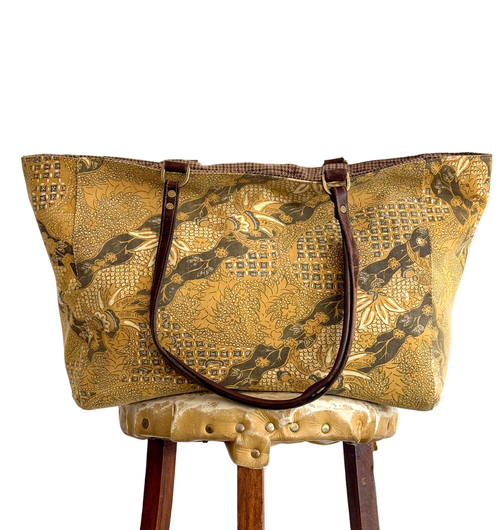 ORIENT TOTE - VINTAGE TEXTILES - ONE-OFF