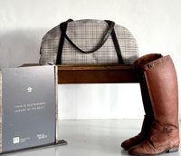 DEIA DUFFLE - VINTAGE PLAID - ONE-OF-A-KIND