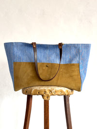 ORIENT TOTE - ANTIQUE MALLORCAN LENGUA - ONE-OFF