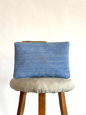 PETRA POUCH - VINTAGE  MALLORCAN LENGUA ONE-OFF