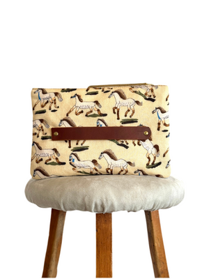 PETRA POUCH - VINTAGE  MALLORCAN LENGUA ONE-OFF