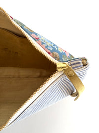 PETRA POUCH - STRIPED SEERSUCKER ONE-OFF