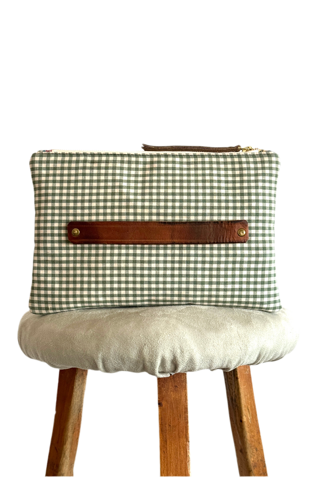 PETRA POUCH - VINTAGE  MALLORCAN LENGUA ONE-OFF