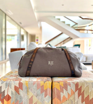 Bespoke, One-Of-A-Kind Duffle Bag.