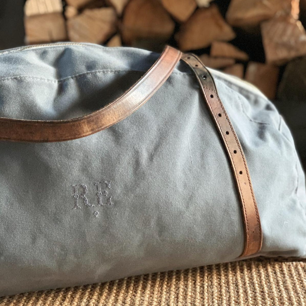LIMITED EDITION Recycled Waxed Canvas DUFFLE BAG