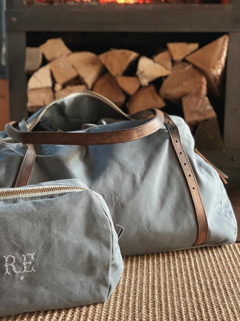 LIMITED EDITION Recycled Waxed Canvas DUFFLE BAG