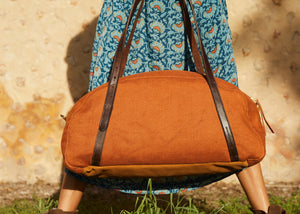 Bespoke, One-Of-A-Kind Duffle Bag.