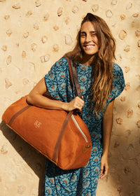 Bespoke, One-Of-A-Kind Duffle Bag.