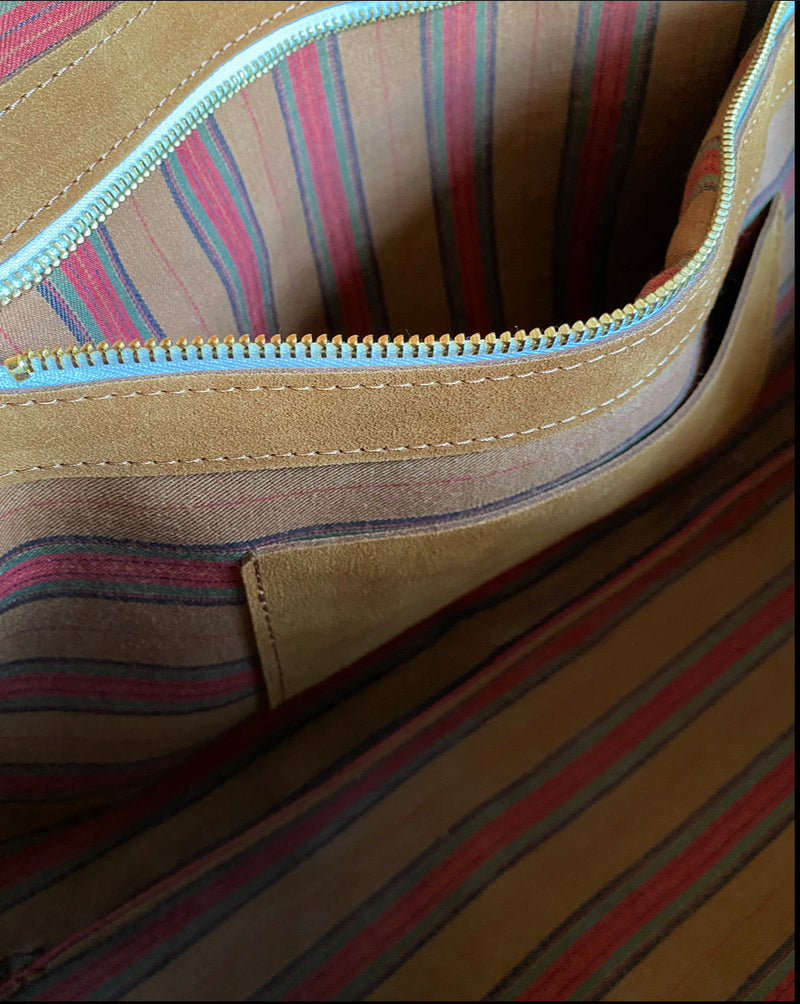 Bespoke, One-Of-A-Kind Duffle Bag.